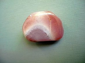 Minerály - Troml. kámen – apricot achát 33 mm, č.17f - 14680451_