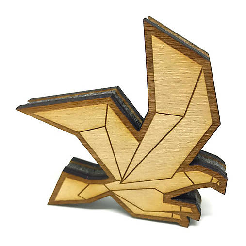 Dekorácie - Orol - Osviežovač vzduchu WOODEN ART - 14681849_