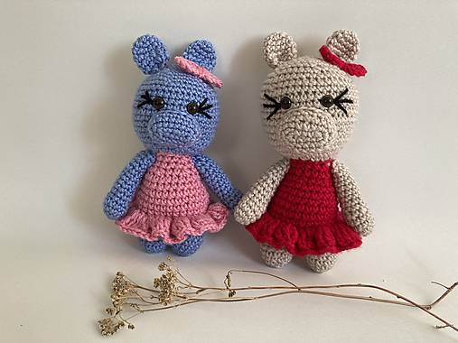 Hračky - HROCH /Hrochošička 2 x - 14682971_