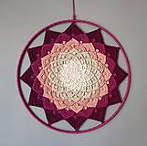 Dekorácie - Mandala Lotosový kvet - 3D - 14684253_