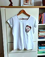 Topy, tričká, tielka - Dámske tričko - OčiPuči Fillipoo ❤ zľava na 14,90 - 14687687_