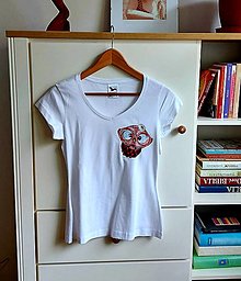 Topy, tričká, tielka - Dámske tričko - OčiPuči Čarovná Lulu ♥ ❤zľava na 14,90 € - 14687652_