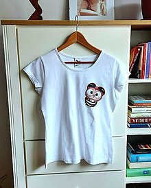 Topy, tričká, tielka - Dámske tričko - OčiPuči Fillipoo ❤ zľava na 14,90 - 14687687_