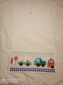 Detský textil - Detský uterák autá - 14689361_
