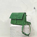 Kožená kabelka Dori Raw (crazy green)