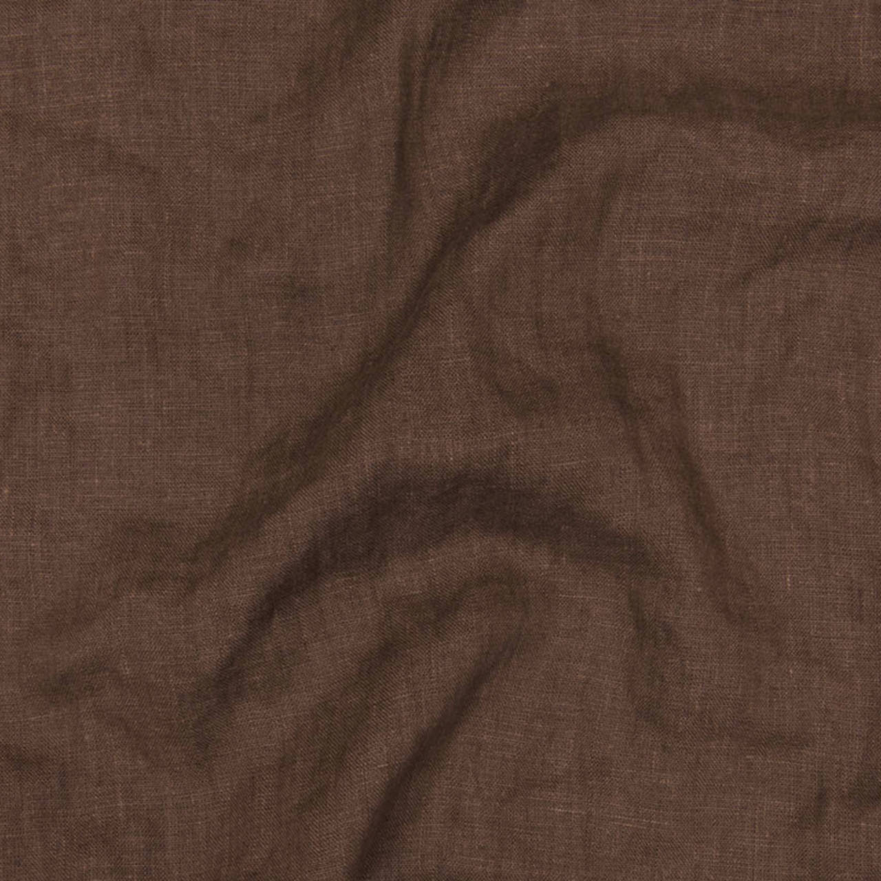 (18) 100 % predpraný mäkčený hnedá, šírka 150 cm