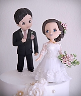 Personalizované figúrky na svadobnú tortu Exklusiv