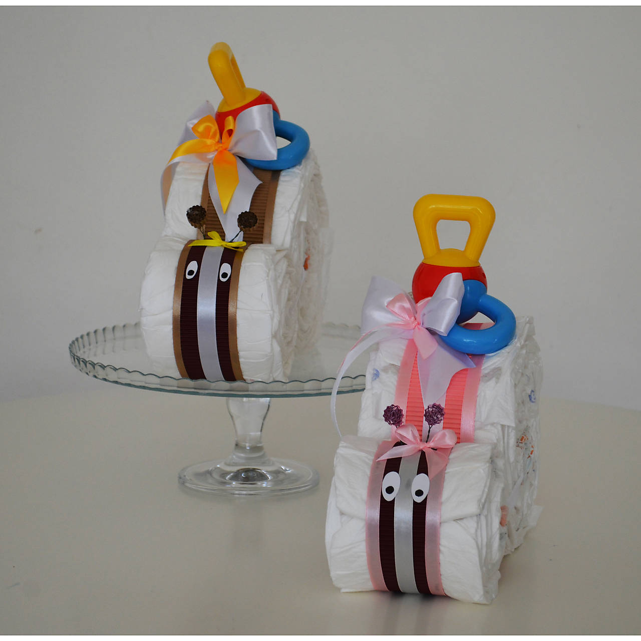 Plienková torta SLIMÁK (Veľkosť plienok č.6 (nad 15kg) - hnedá)