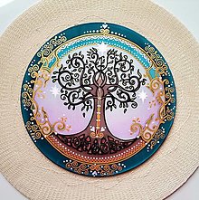 Dekorácie - Mandala Strom života - 14692696_