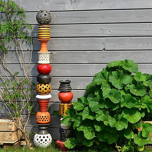 Dekorácie - Keramický totem - 14695848_