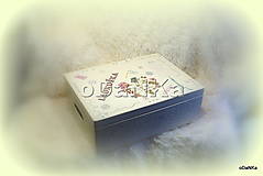 Úložné priestory & Organizácia - drevený maxi box - 14699722_