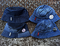 Čiapky, čelenky, klobúky - recy unisex riflový klobouk 54/55cm - 14703814_