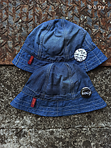 Čiapky, čelenky, klobúky - recy unisex riflový klobouk 54/55cm - 14703815_