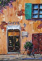 Obrazy - Obraz "Caffé" - zarámovaný obraz, 28x40 cm - 14701912_