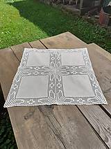 Úžitkový textil - ľanové prestieranie štvorcové  " Natural "  - 14705212_
