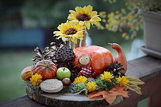 Dekorácie - Jesenná dekorácia - 14706202_