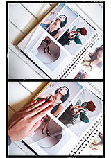 Papiernictvo - Svadobný fotoalbum - eukalyptus - 14704895_