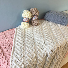 Detský textil - *farba na želanie* - srdiečková deka ♥ 80-95 : z Puffy Fine - 14705095_