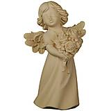 Sochy - Mária anjel s ružami - 14704716_