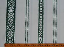 Textil - Látka Výšivka v pruhoch - 14707592_