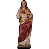 Sochy - Najsvätejšie srdce Ježišovo drevená socha - 14707670_