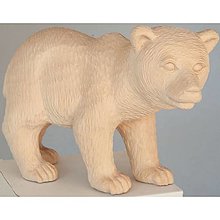 Obrazy - Medveď (4 cm - Béžová) - 14707609_