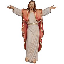 Sochy - Zmŕtvychvstanie Ježiša Krista nástenná socha - 14708147_