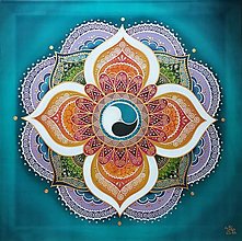 Obrazy - Mandala... Harmónia cyklov života - 14709590_