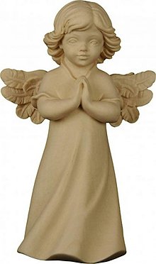 Dekorácie - Mária anjel (4 cm - Béžová) - 14710114_