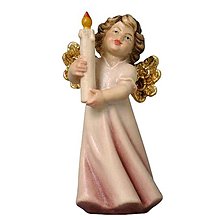 Dekorácie - Mária anjel so sviečkou - 14710145_