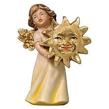 Dekorácie - Mária anjel so slnkom - 14710187_