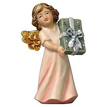 Dekorácie - Mária anjel s darčekom - 14710205_