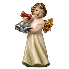 Dekorácie - Mária anjel so zvončekmi - 14710252_