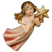 Dekorácie - Mária anjel lietajúci s hviezdou - 14710312_
