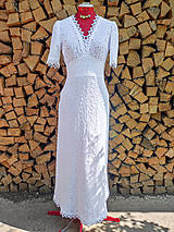 Šaty - Letné madeirové maxi šaty (rôzne farby) - 14710910_