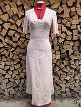 Šaty - Letné madeirové maxi šaty (rôzne farby) - 14710915_