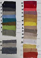 Pánske oblečenie - Pánske ľanové nohavice (rôzne farby) - 14710950_