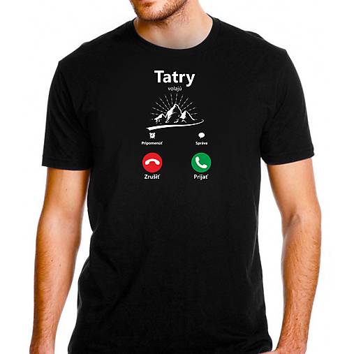 Tričko: Tatry volajú