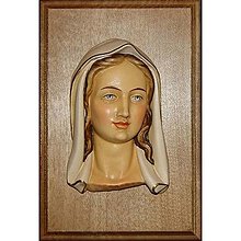 Obrazy - Panna Mária - reliéf - 14711608_