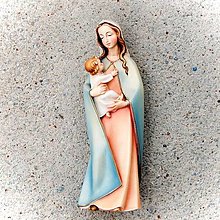 Sochy - Moderná Panna Mária a dieťa - 14711612_