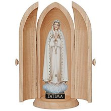 Sochy - Panna Mária Fatimská v kaplnke - 14712479_