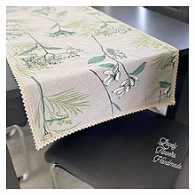 Úžitkový textil - Štola Zelene byliny - 14713081_