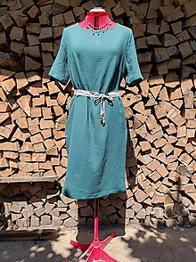 Šaty - Letné mušelínové šaty (rôzne farby) - 14713242_