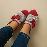 Ponožky, pančuchy, obuv - Papučky s mašličkou - 14713961_