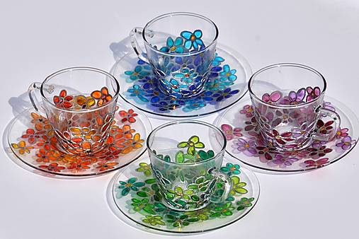 Nádoby - Kytičkové hrnečky - 14713936_