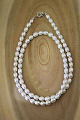 perly náhrdelník dlhý