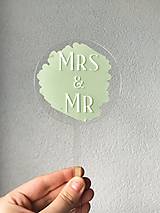 Mr and Mrs zápich farebný