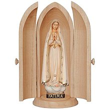 Sochy - Panna Mária Fatimská v kaplnke - 14717555_