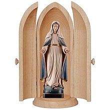 Sochy - Panna Mária Nepoškvrnená v kaplnke - 14717571_