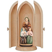 Sochy - Panna Mária s deťmi v kaplnke - 14717788_